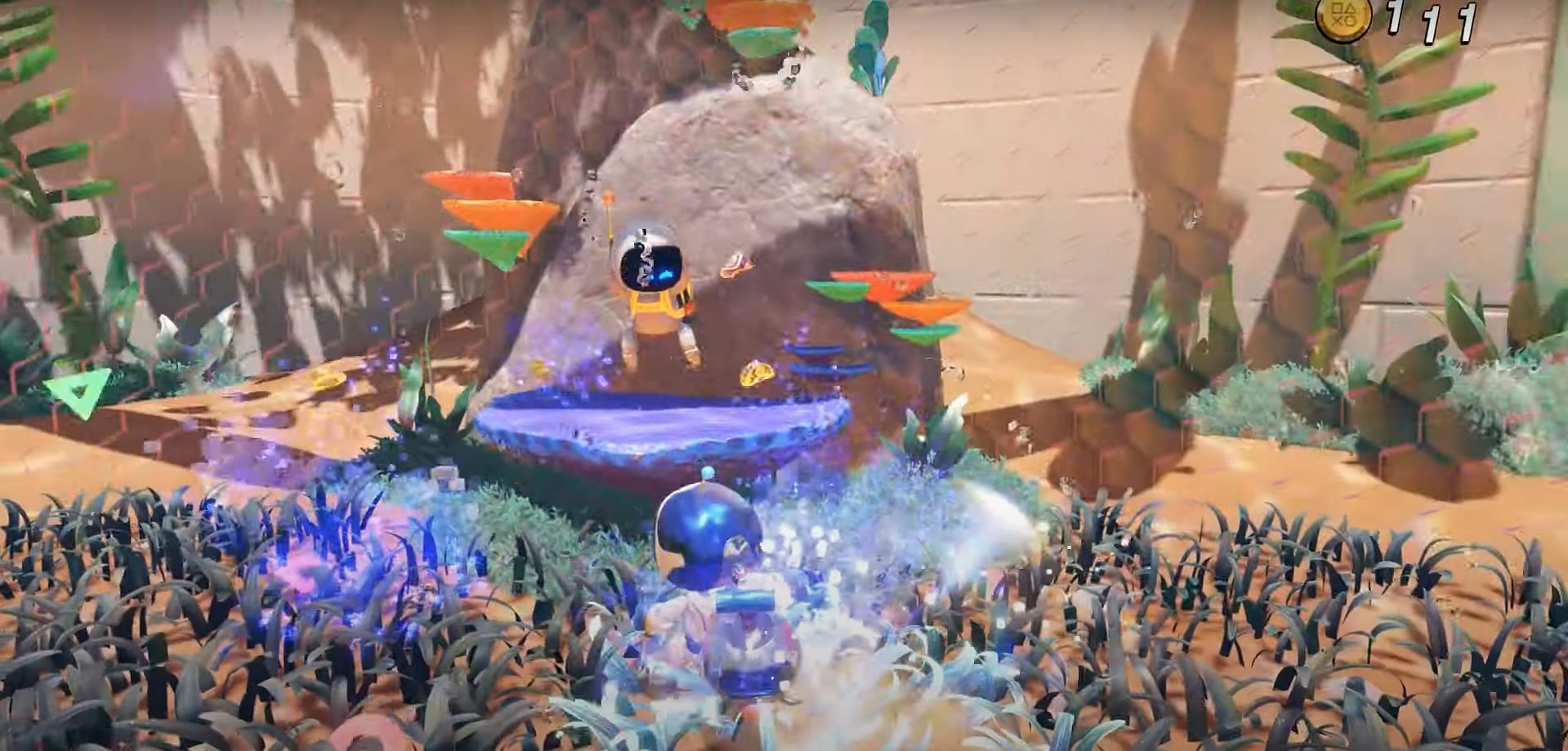 Bot number 6 of Astro Bot Sky Garden (Image via Sony Interactive Entertainment || @PowerPyx on YouTube)