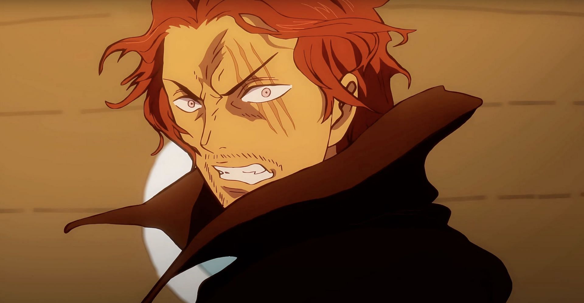 Shanks as seen in anime (Image via Toei Animation)