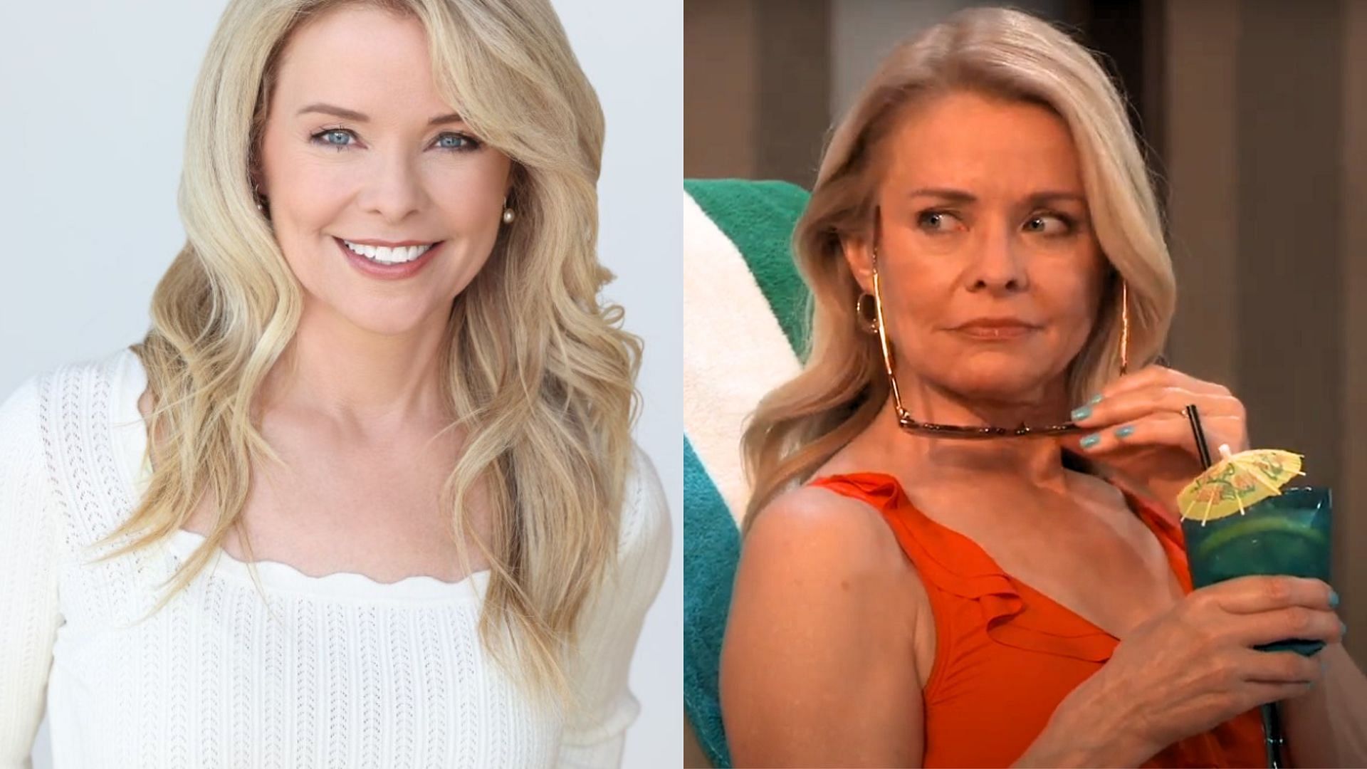 Actor Kristina Wagner plays Felicia in General Hospital (Image via YouTube/General Hospital and Instagram/kristinawagnr)