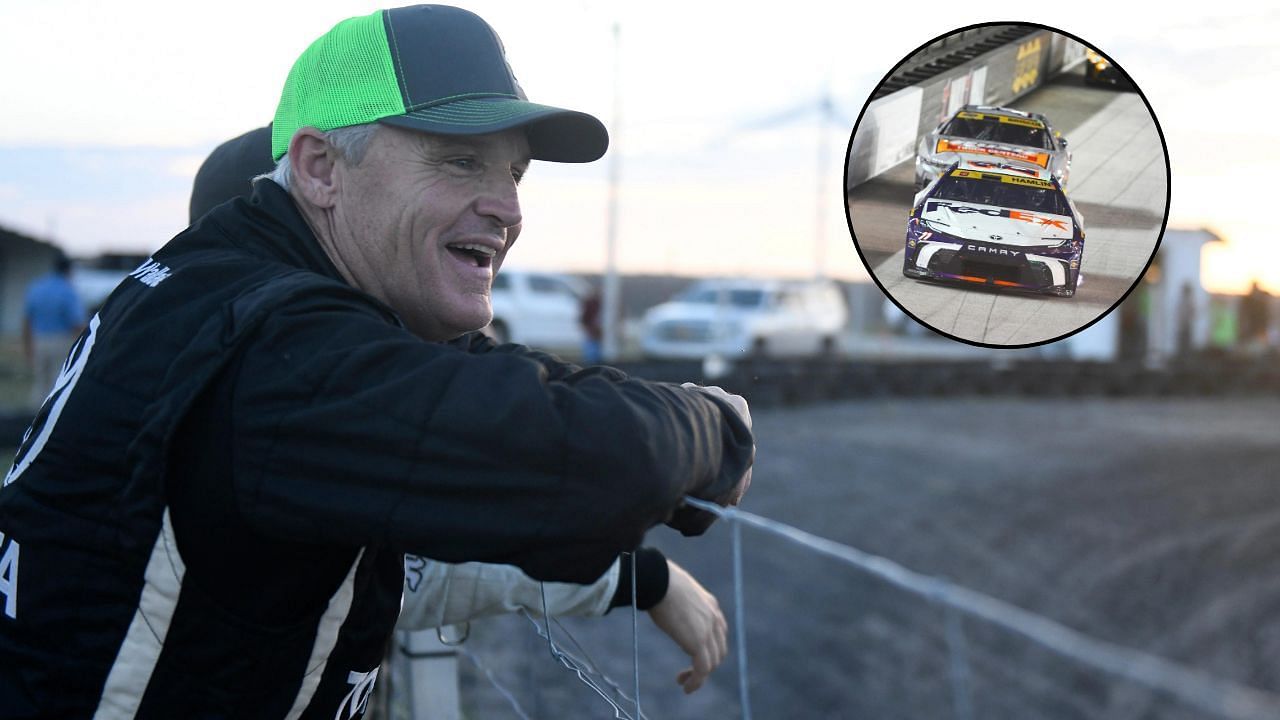 Kenny Wallace and the No. 11 Toyota Camry