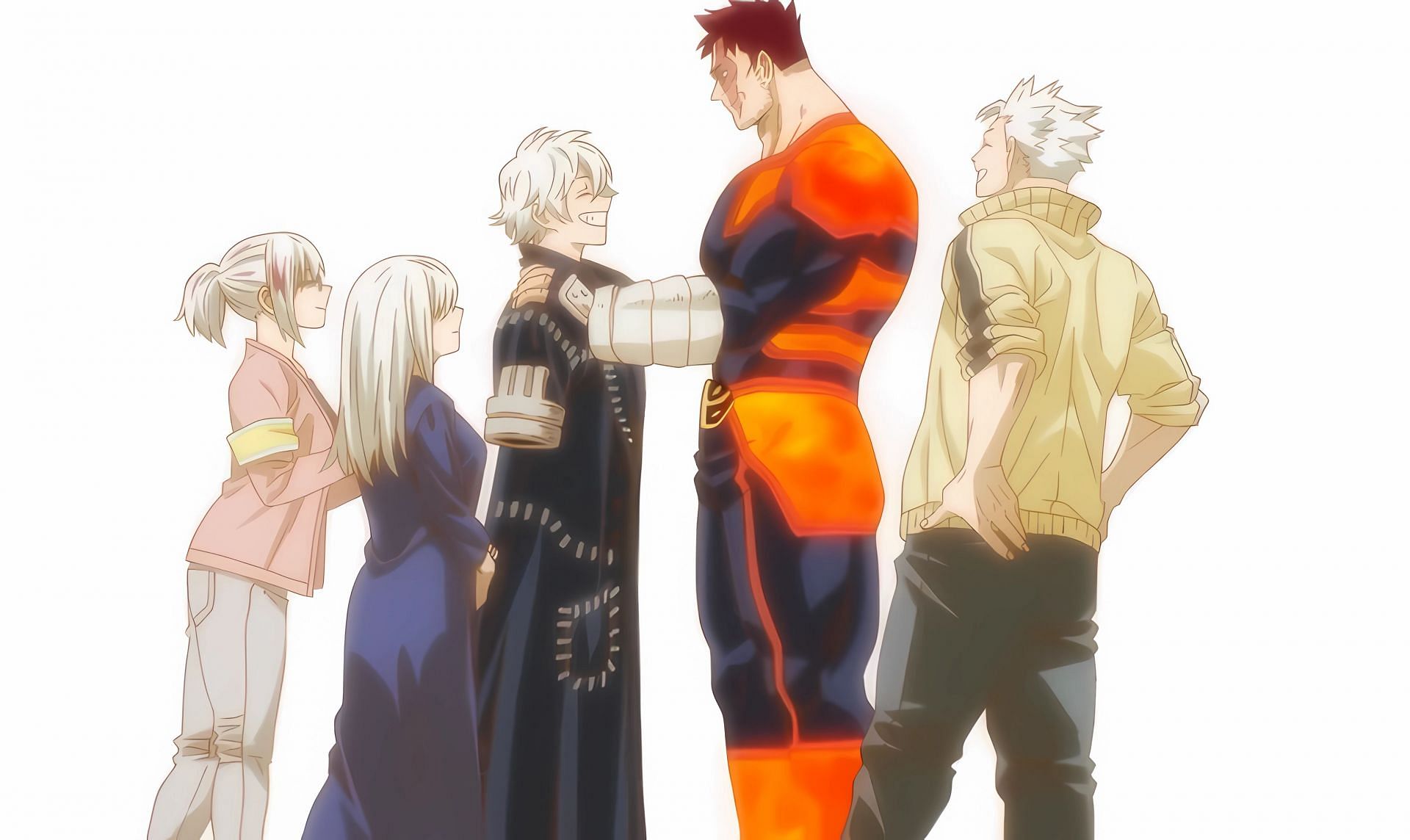 The reunion of the Todoroki family (Image via Bones)