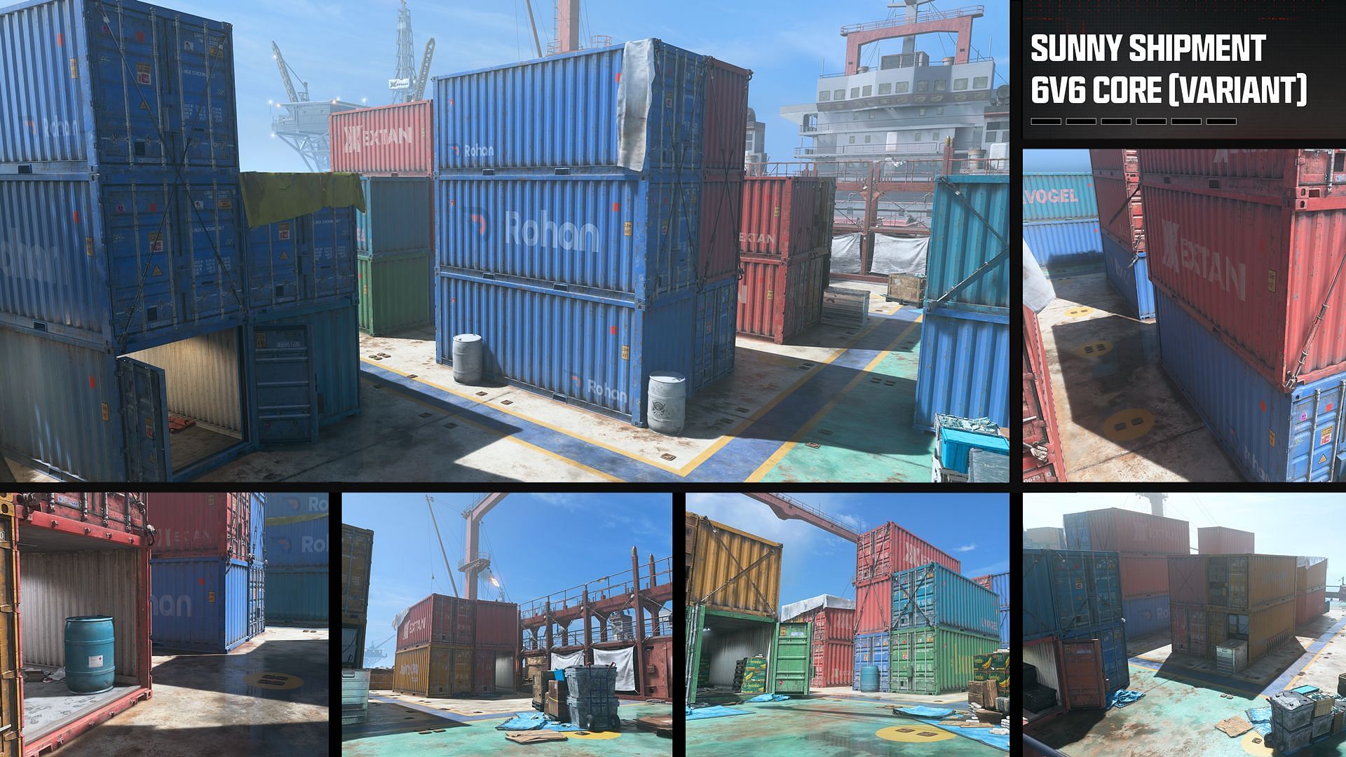 Sunny Shipment map in Modern Warfare 3 (Image via Activision)