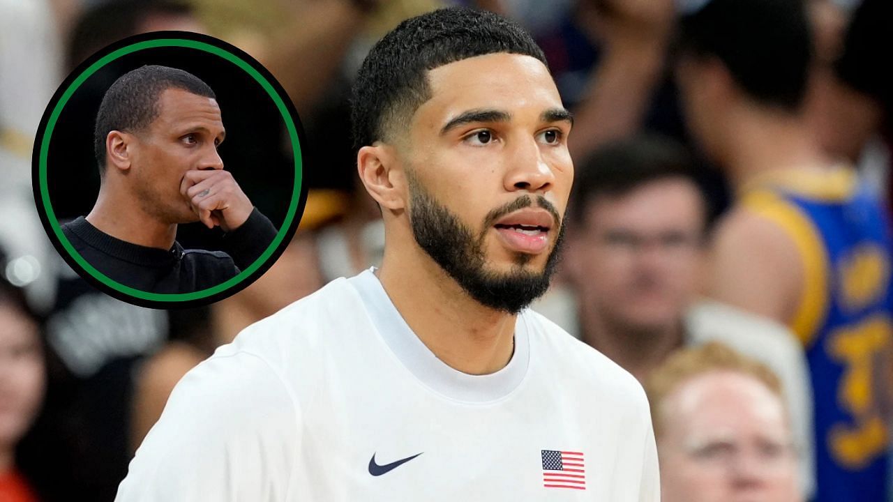Fans react to NBA insider&rsquo;s revelation of Jayson Tatum&rsquo;s comforting visitor during Olympics (Image Credit: IMAGN)