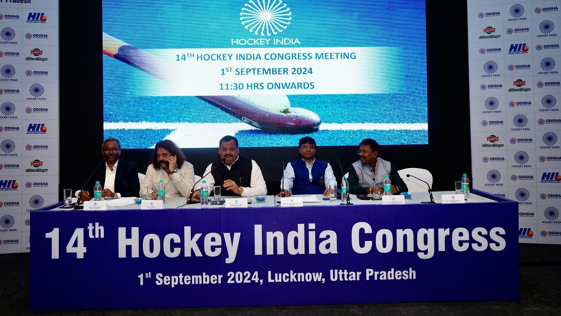 Hockey India AGM in Lucknow (Image via X@TheHockeyIndia)