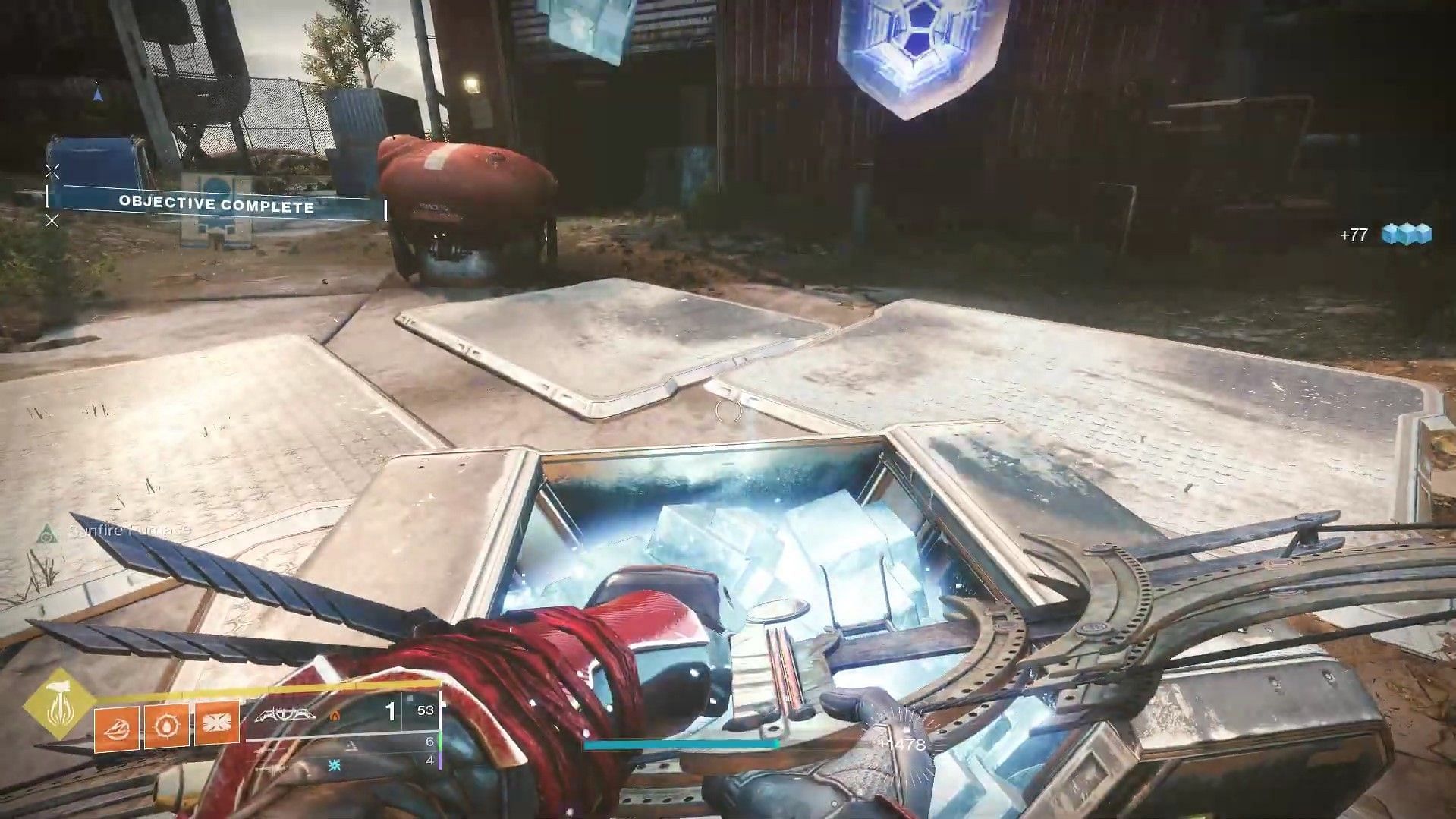 End loot chest in Battleground Foothold of Destiny 2 (Image via Bungie)