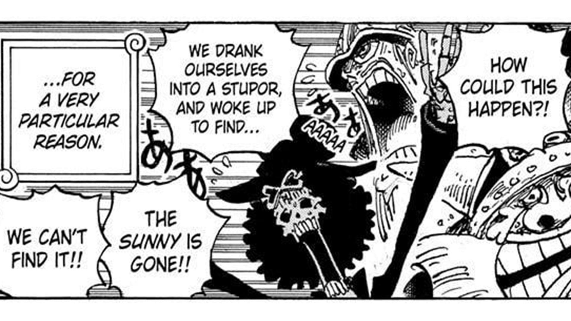 Everything is strange since the Straw Hats disappeared (Image via Shueisha)