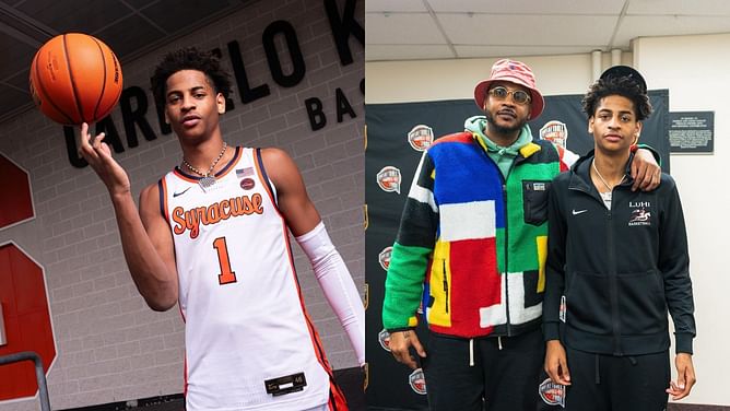 “You heard the smack”: When Carmelo Anthony’s son Kiyan Anthony showed off his quirky side on field