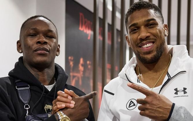 Israel Adesanya eyes $50,000 return with his bet on Anthony Joshua vs. Daniel Dubois