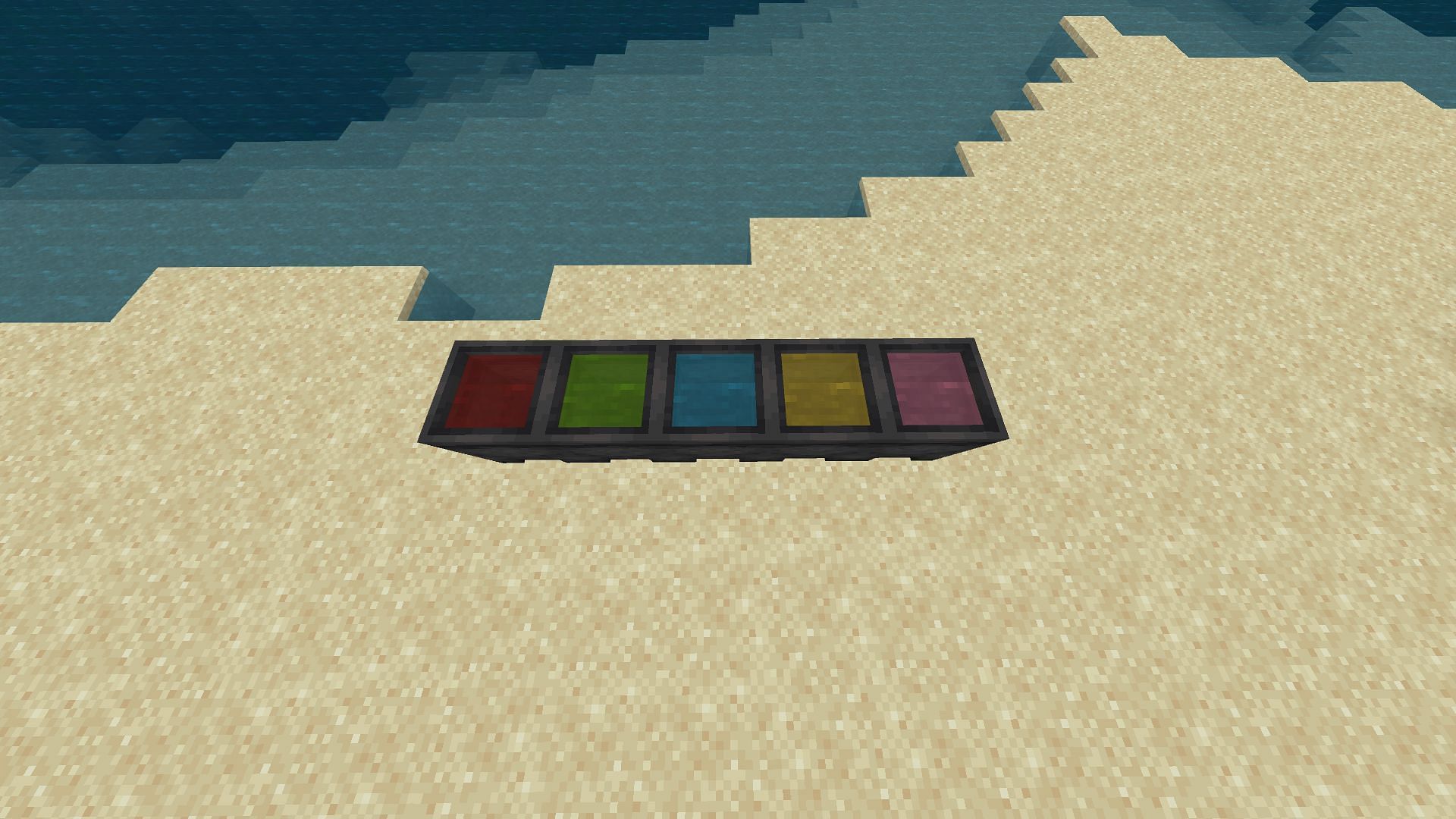 Dyes can be mixed directly in a cauldron in Bedrock (Image via Mojang)