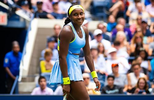 Coco Gauff pictured at the 2024 US Open | Image Source: Getty