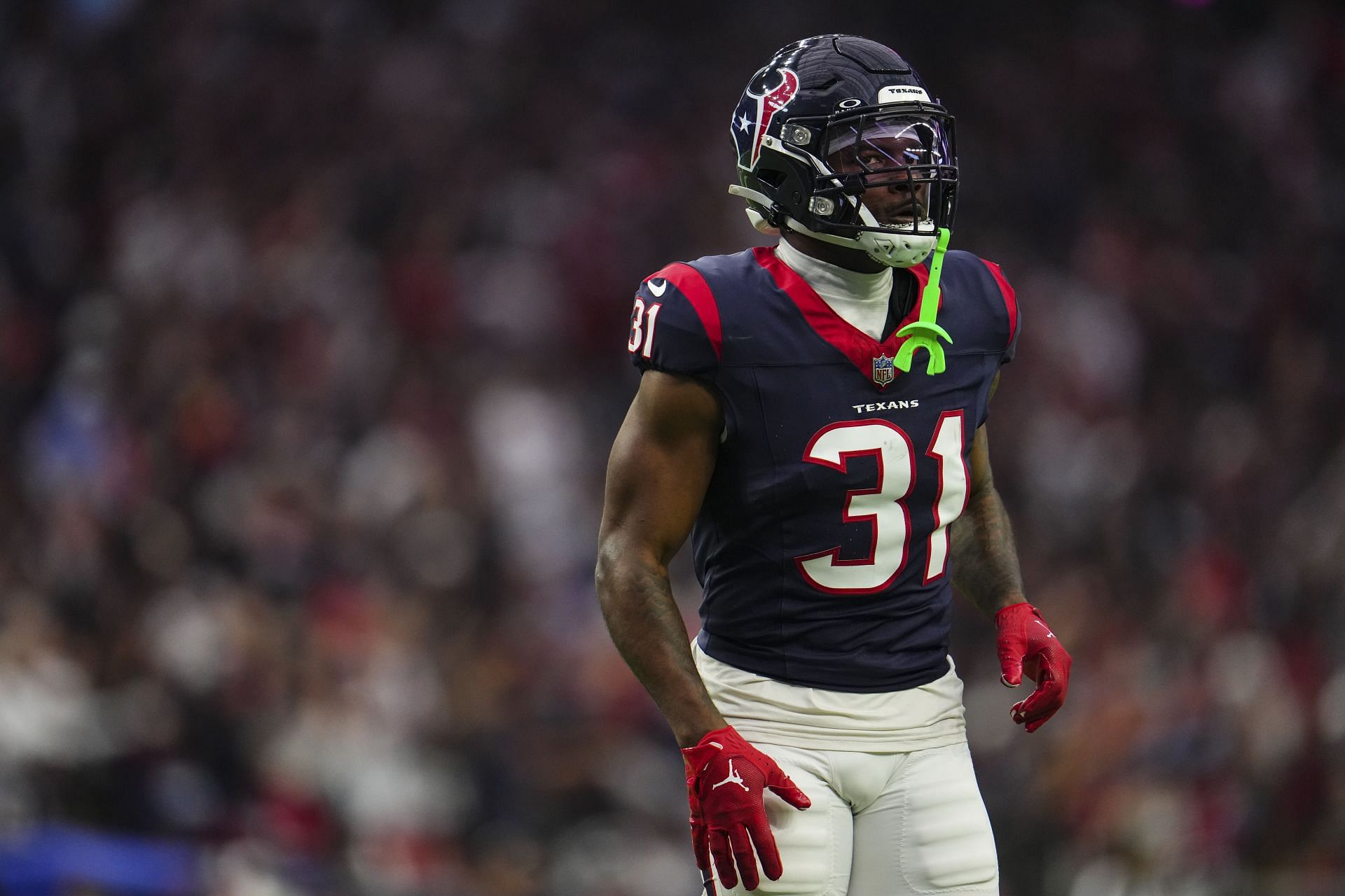 Dameon Pierce during AFC Wild Card Playoffs - Cleveland Browns v Houston Texans - Source: Getty