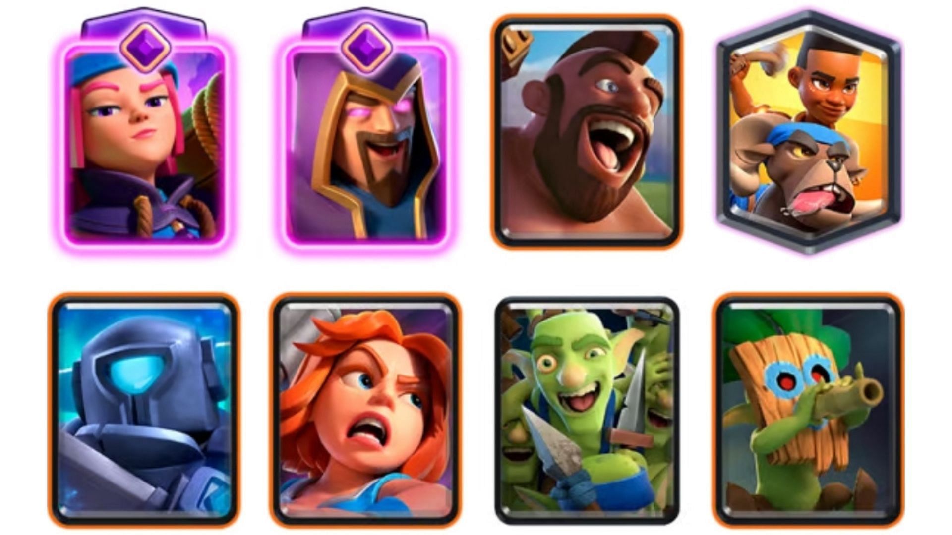 RamRider Hog Valk deck in Clash Royale (Image via SuperCell)