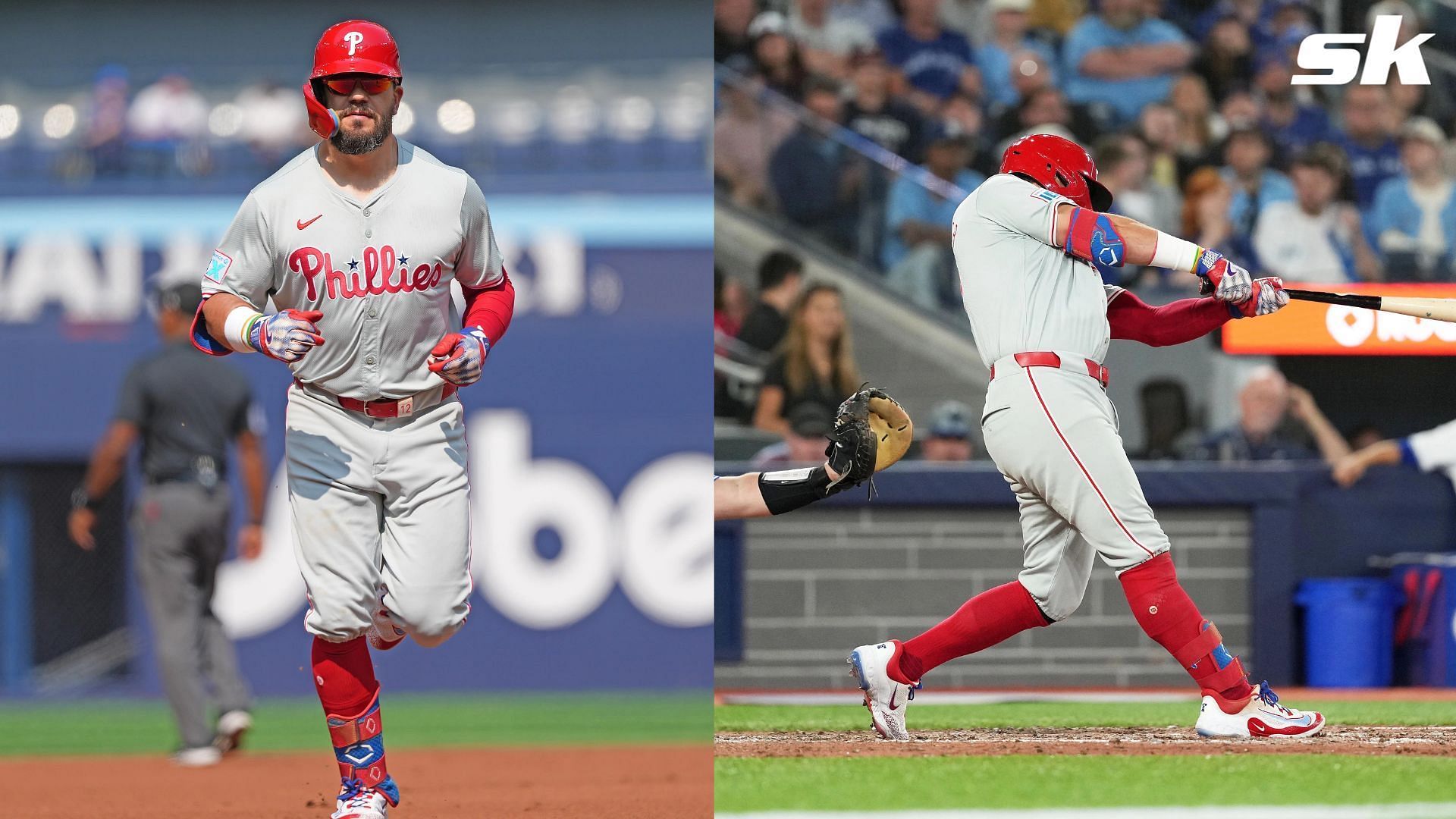 Fans in disbelief as Kyle Schwarber clobbers fourth home run in two games (Photo Source: IMAGN)