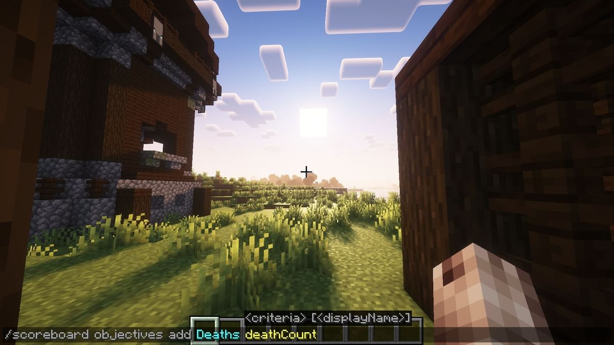 How to add death counter in Minecraft Java