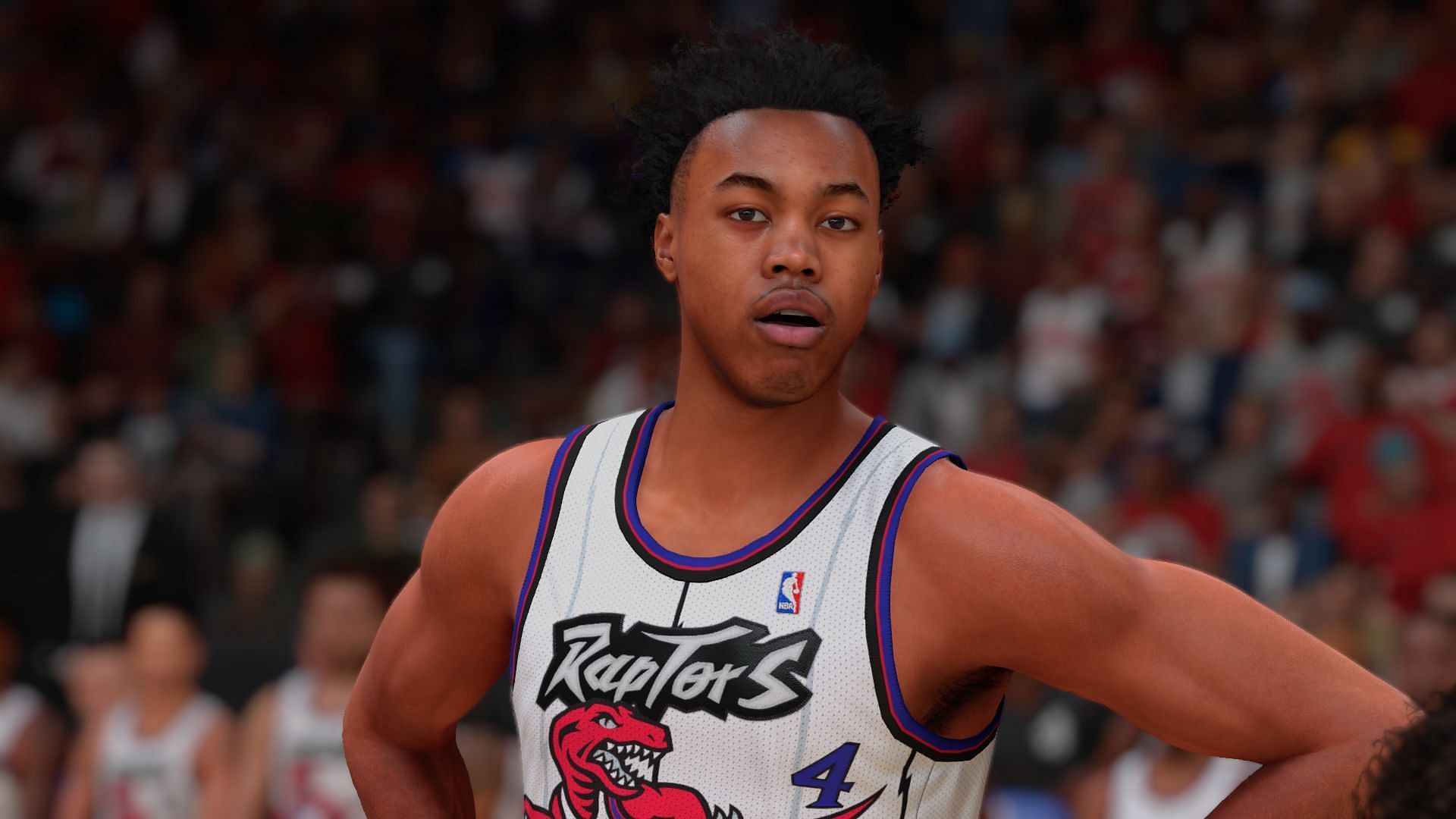 Barnes in the game (Image via 2K)