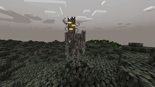 The Creaking is a new hostile mob coming to the game (Image via X/Minecraft)