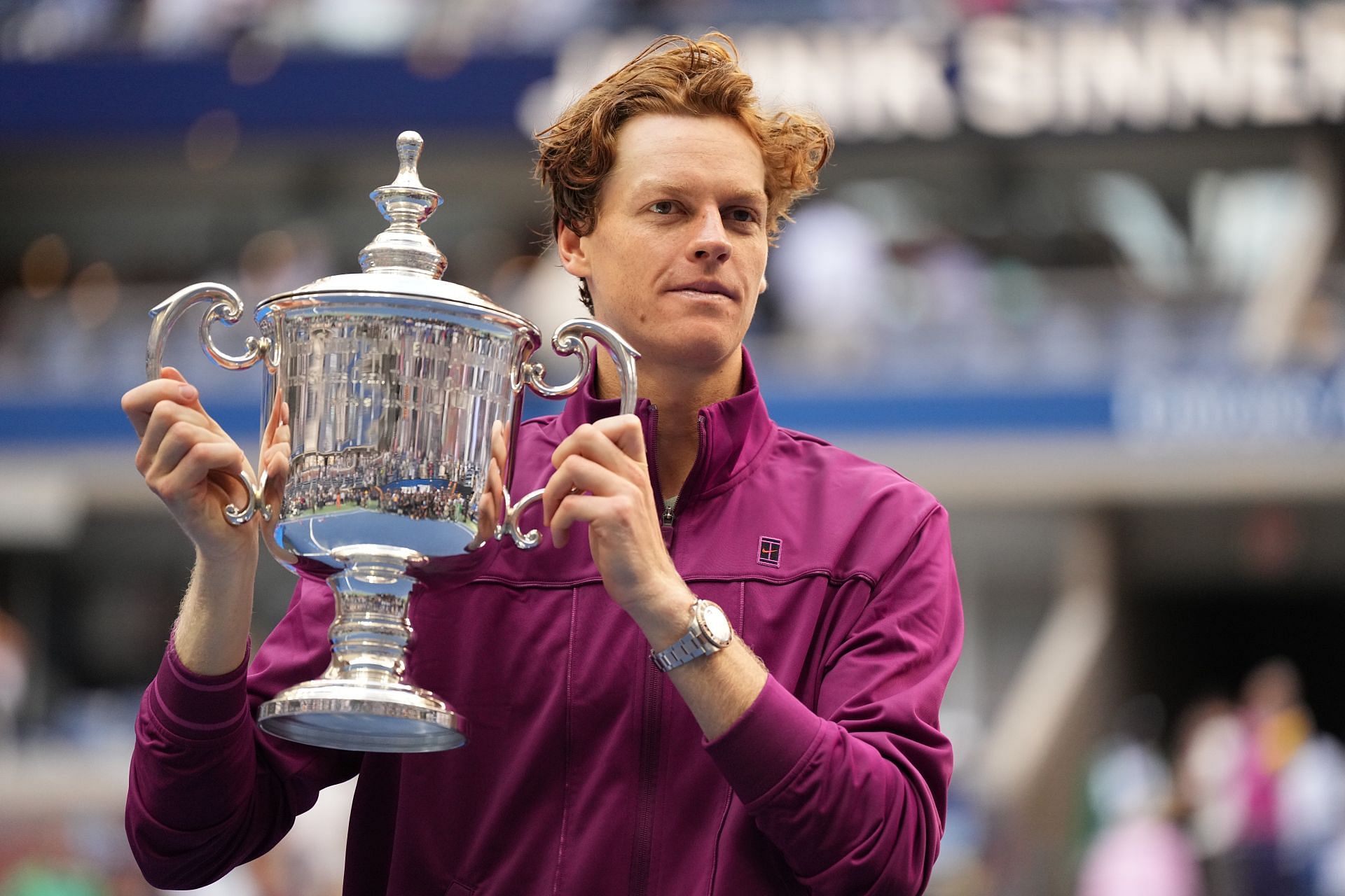 Jannik Sinner celebrates his US Open crown (Picture: Getty)