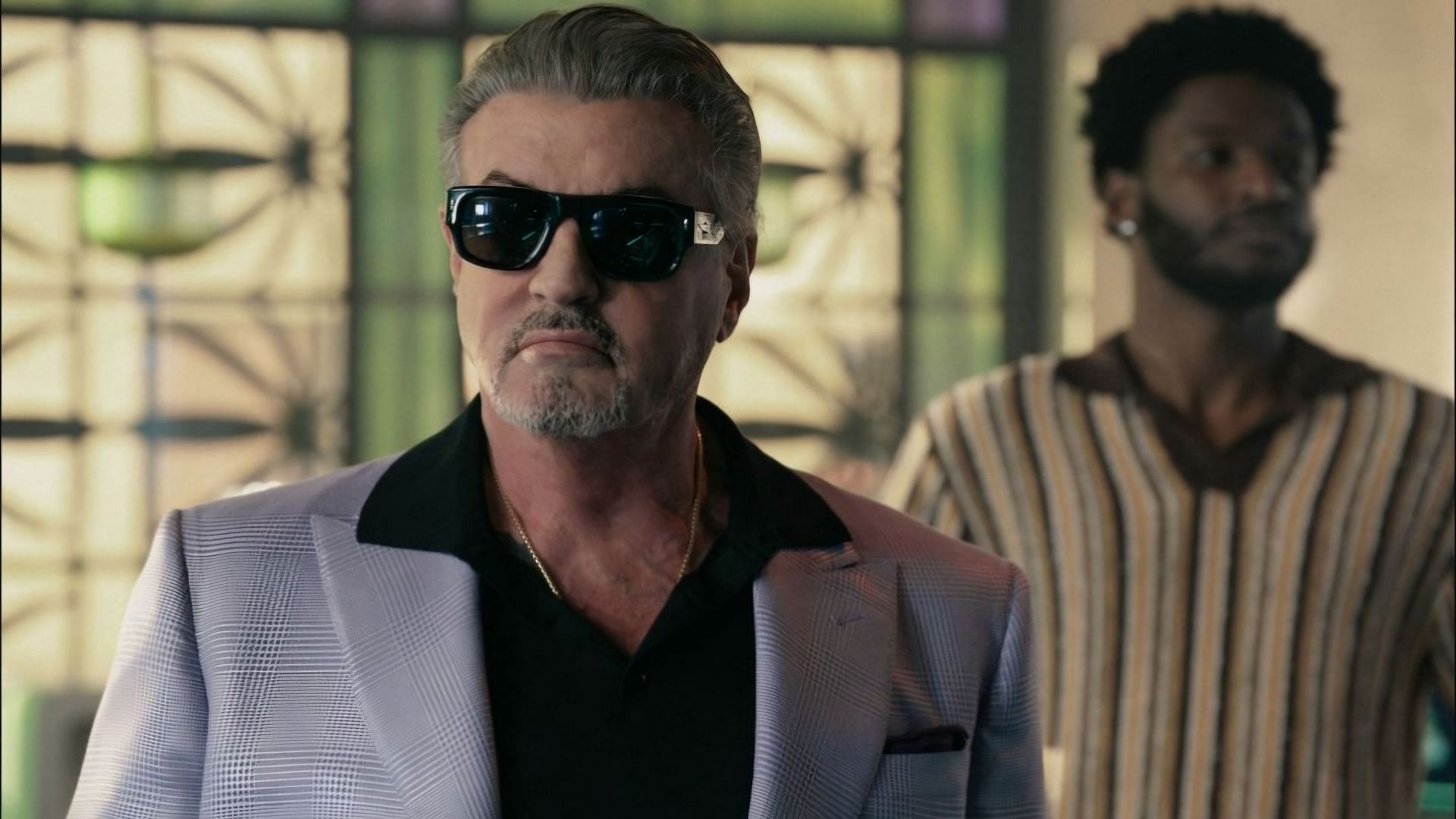 Sylvester Stallone in a still from Tulsa King