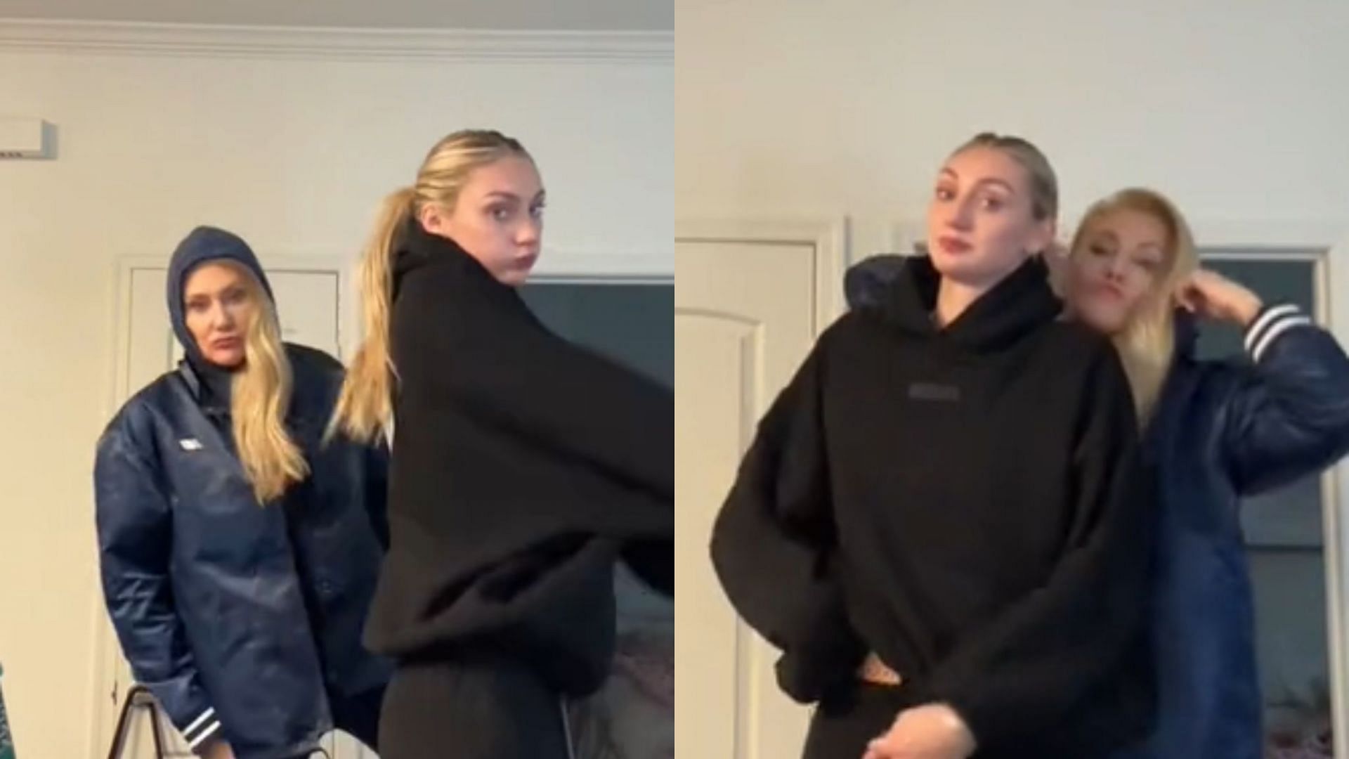 Cameron Brink features her mom in a TikTok video