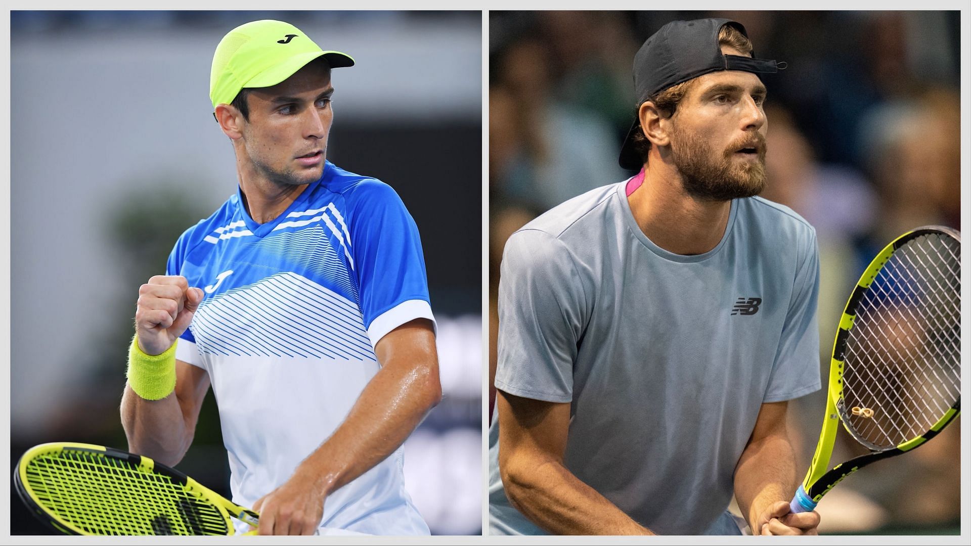 Aleksandar Vukic vs Maxime Cressy is one of the qualifying matches at the Shanghai Masters 2024. (Photos: Getty)