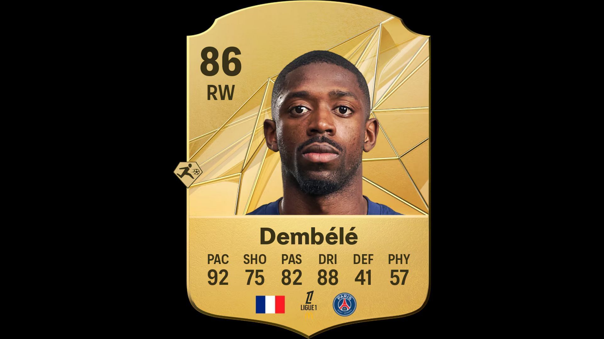 Dembele&#039;s FC 25 card (Image via EA)