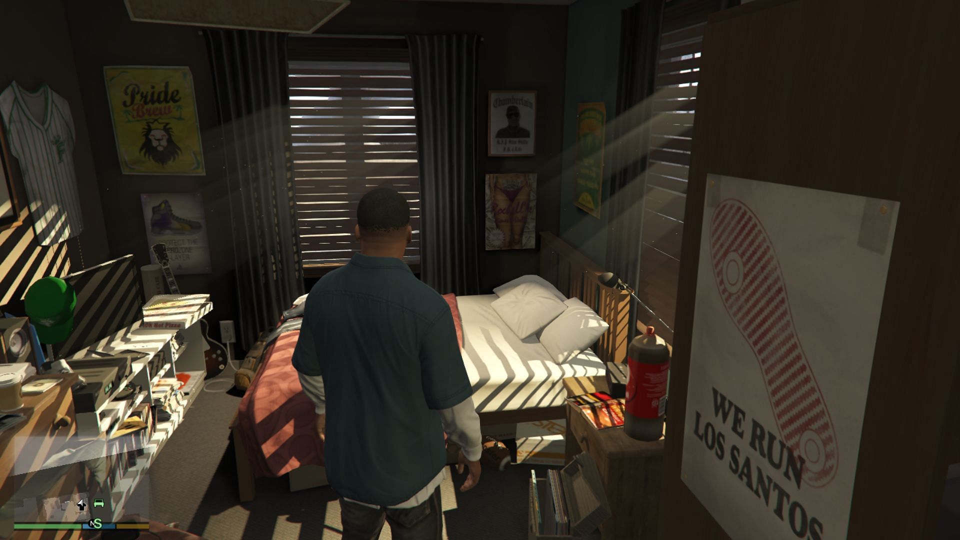 GTA 5 protagonists have different sleep times (Image via Rockstar Games)