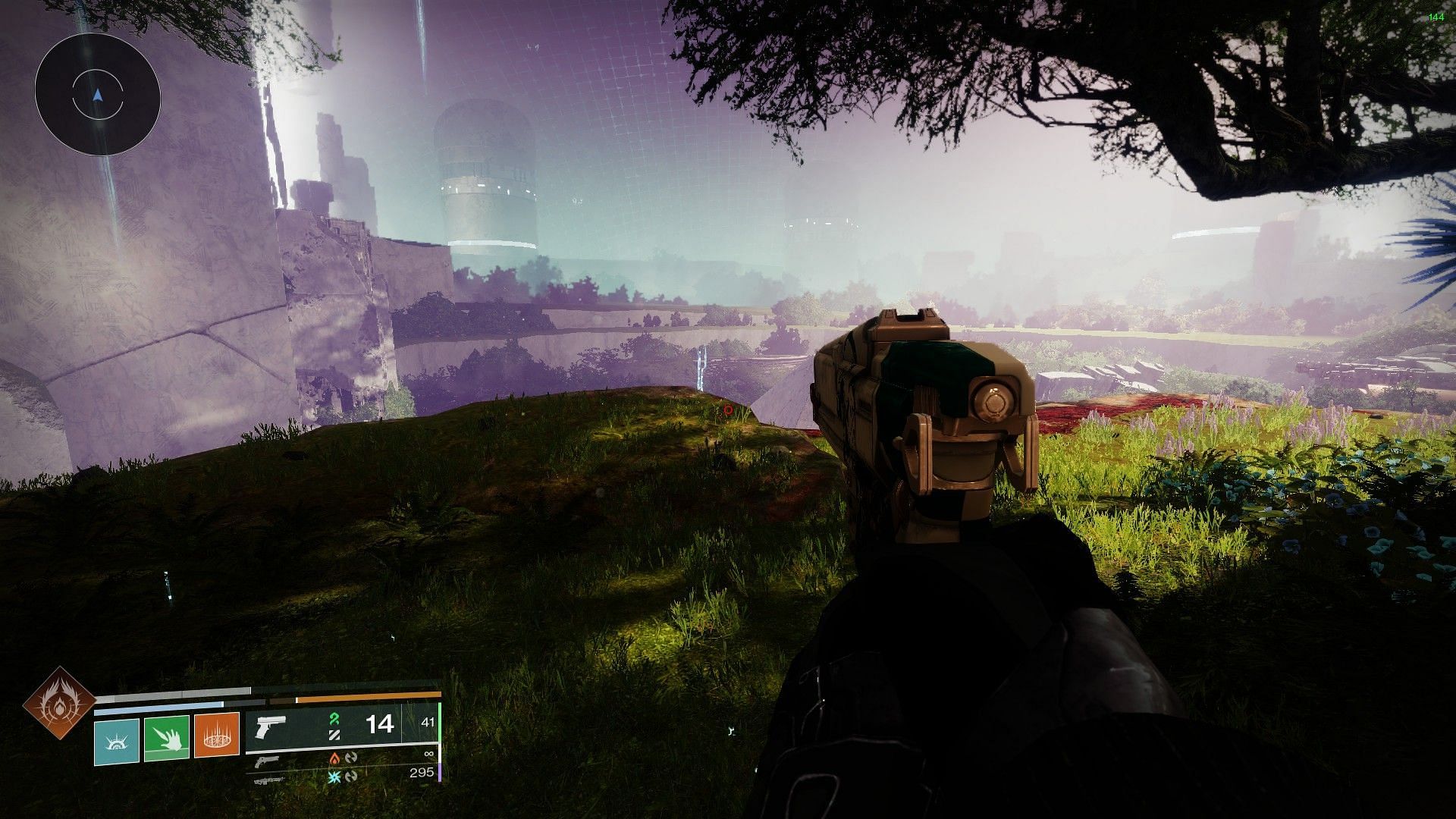 At the edge of the surface (Image via Bungie)