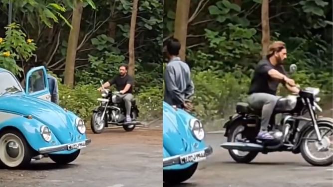 रांची में अपने फार्म हाउस पर बाइक चलाते नजर आए MS Dhoni, वीडियो आया सामने