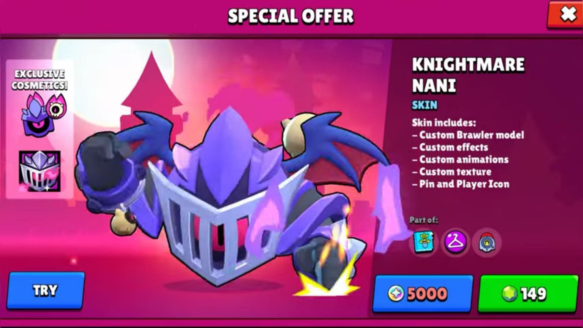 Required cost (Image via Supercell)