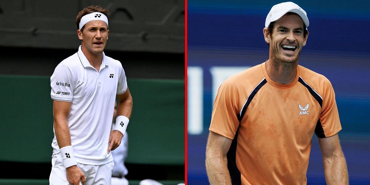 Liam Broady (L), Andy Murray (R) | Getty