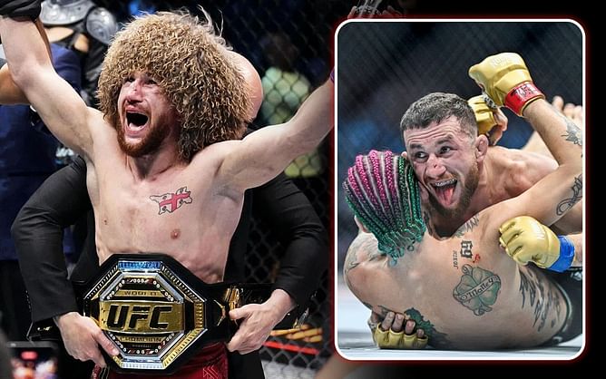 Merab Dvalishvili issues social media statement on title win, explains kissing Sean O'Malley: "I decided to show him who the daddy was"