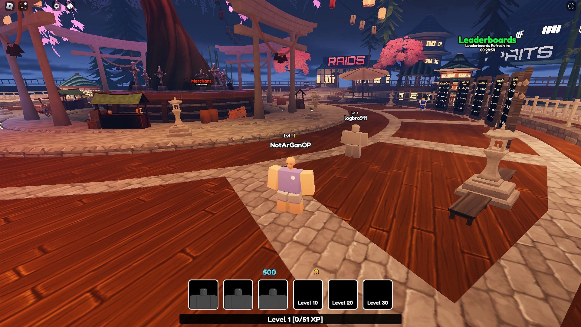 Gameplay screenshot from Roblox Anime Royale (Image via Roblox)