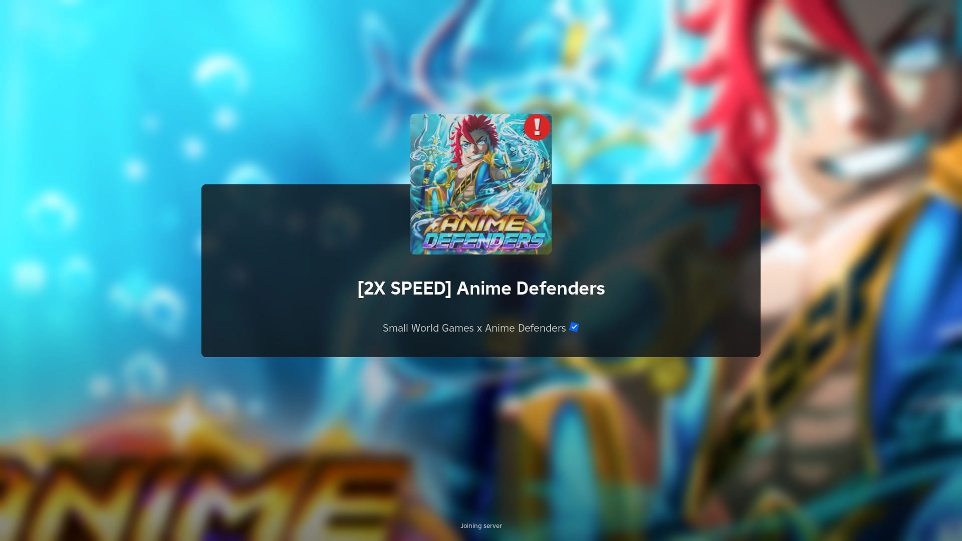 Roblox Anime Defenders