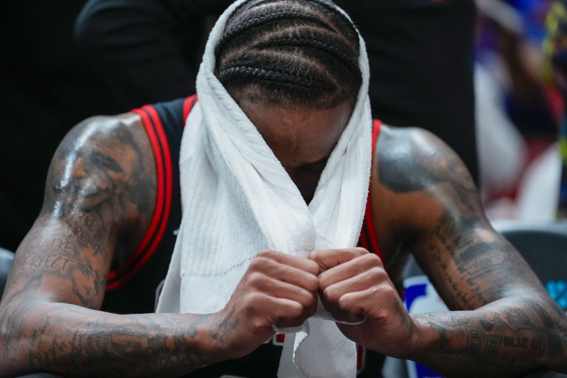 DeMar DeRozan while playing for the Chicago Bulls - Image via Getty