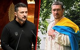 Ukraine president Volodymyr Zelensky aids Oleksandr Usyk's release after recent arrest, heavyweight champion issues first statement