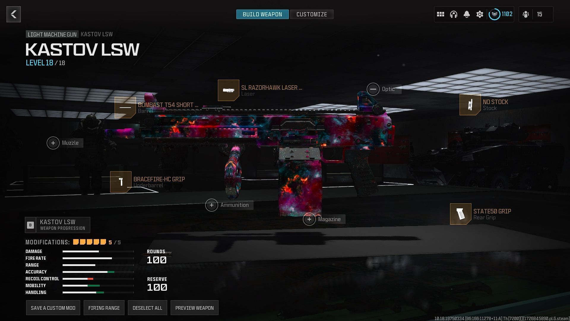 Building the best Kastov LSW broken movement loadout in Warzone (Image via Activision)