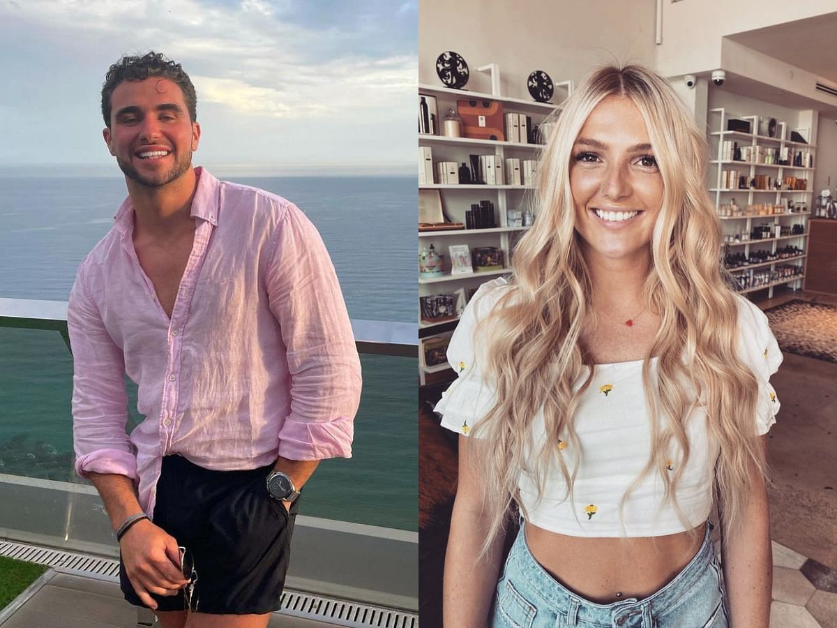 Joe and Carrie from Below Deck Mediterranean season 9 (Images via Instagram/@joebradley_, @carrieonliving)