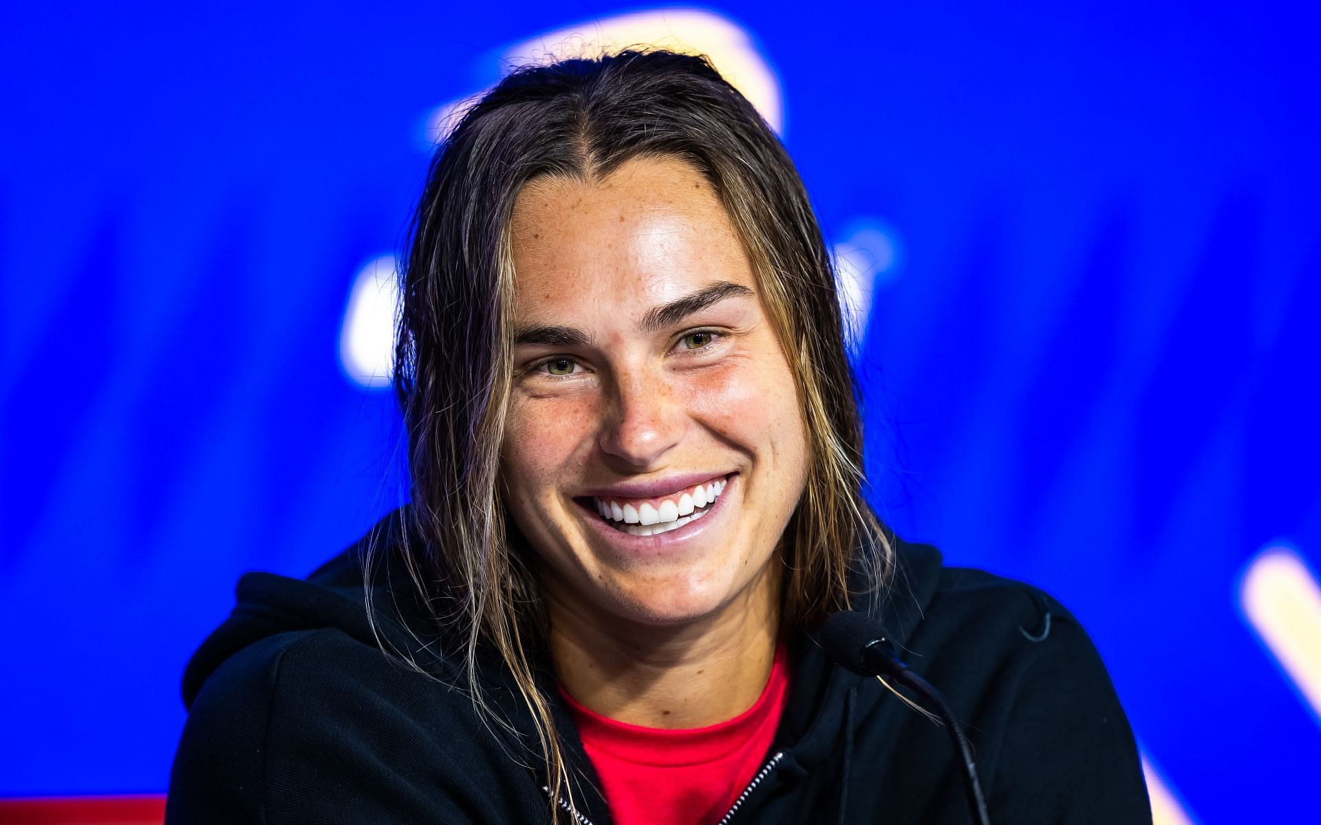 Aryna Sabalenka at the 2024 US Open (Source: Getty Images)