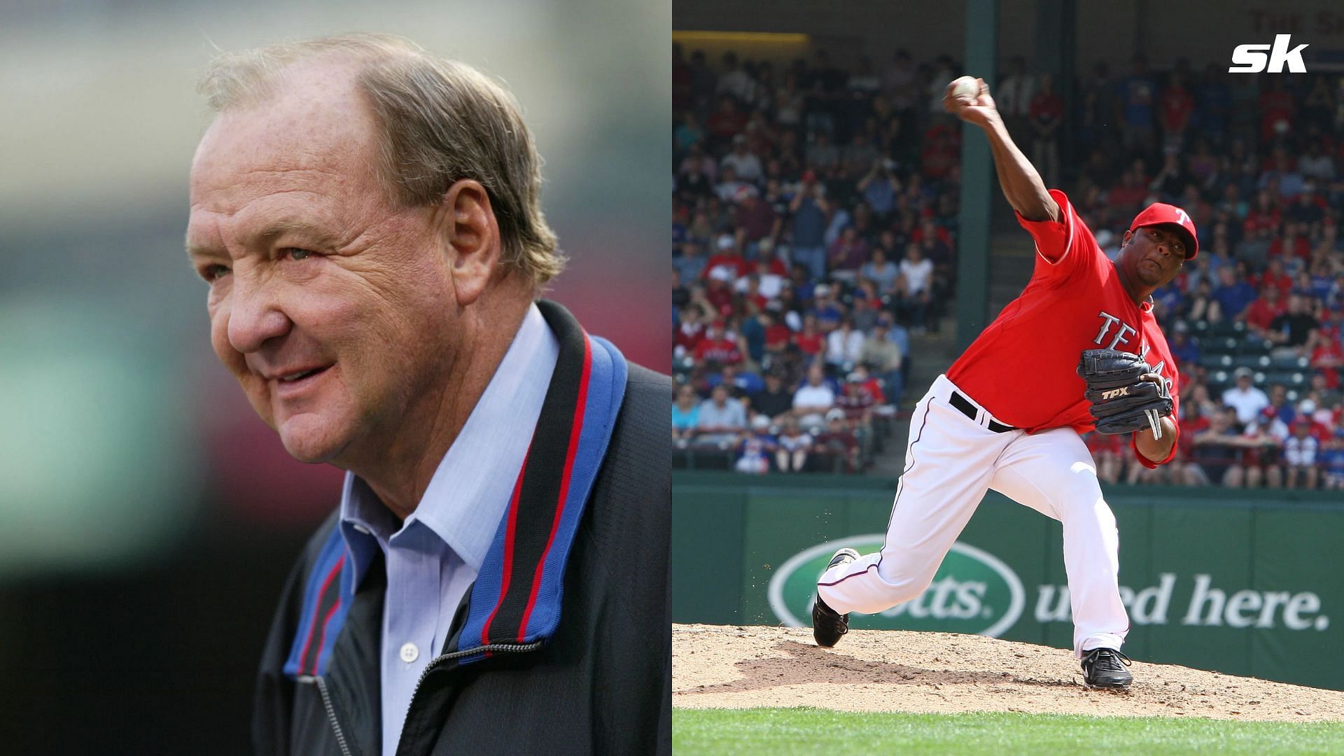 Former Texas Rangers Owner Tom Hicks &amp; Former Pitcher Frank Francisco