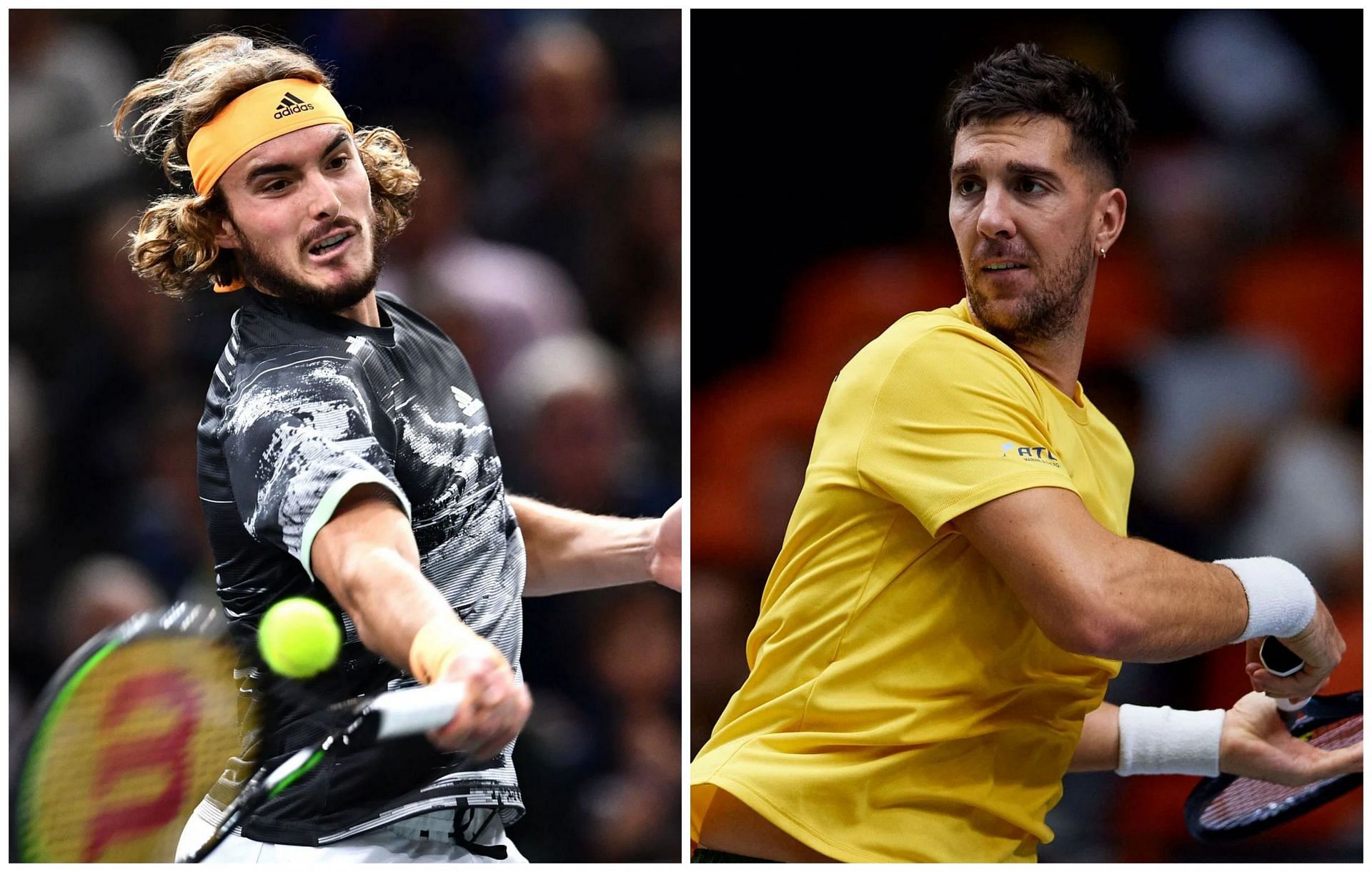 Stefanos Tsitsipas vs Thanasi Kokkinakis at the Laver Cup 2024