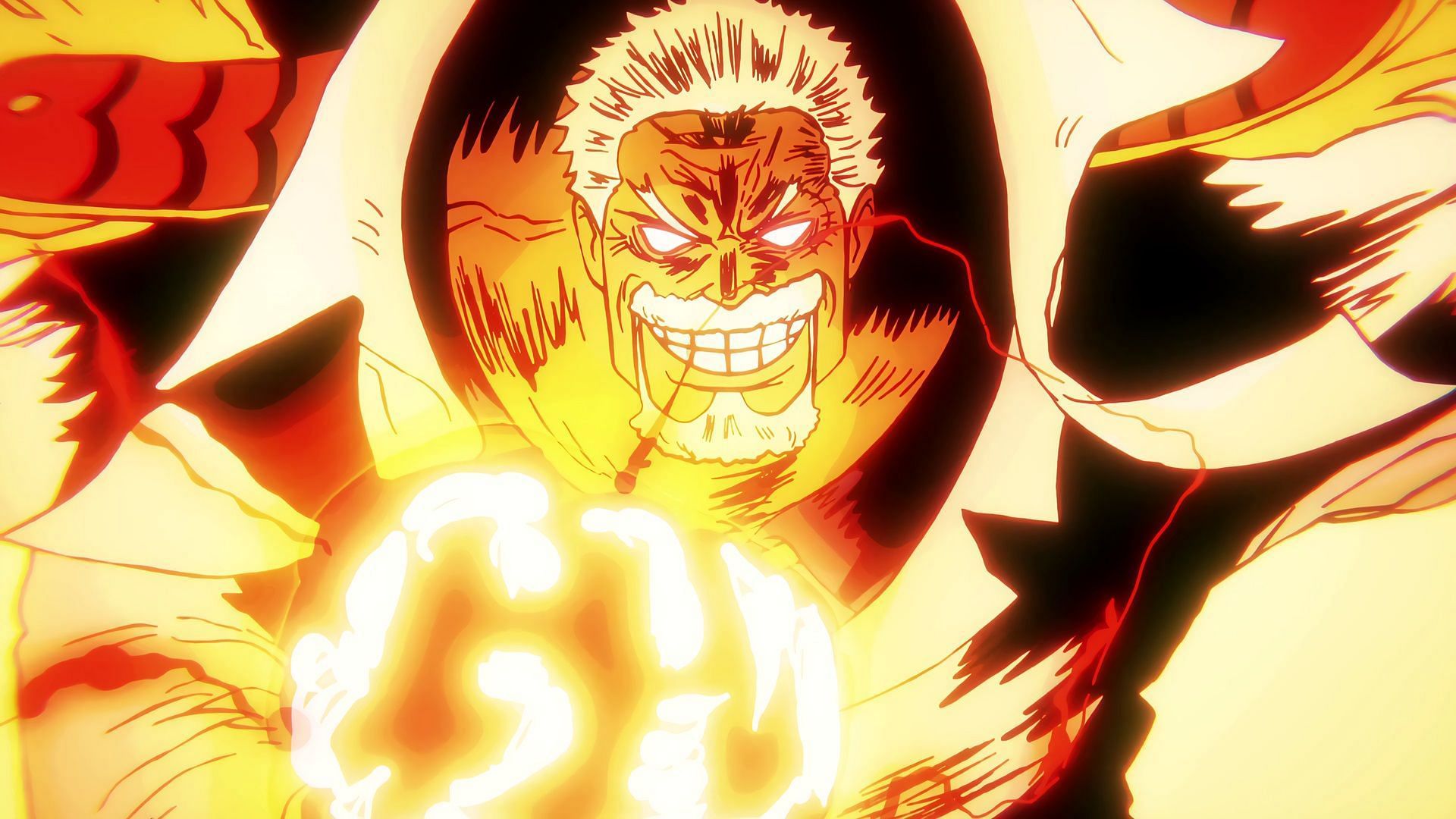 Garp as seen in One Piece (Image via Toei Animation)