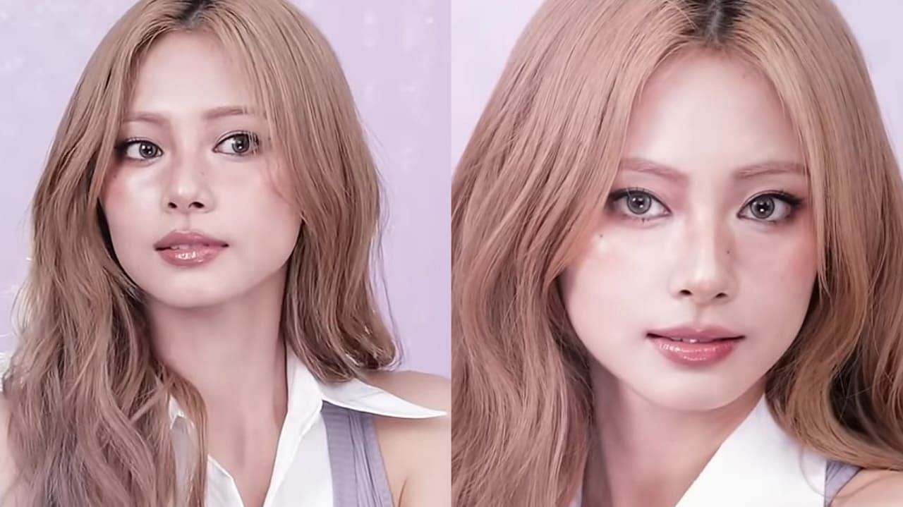  Fans swoon over Twice&rsquo;s Tyuzu look as she collaborates with YouTuber Risabae for a makeup look (Image via @Risabae/YouTube)