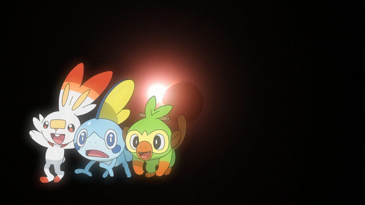 The Galarian Starters can be encountered in Max Battles starting on October 1 (Image via The Pokemon Company)