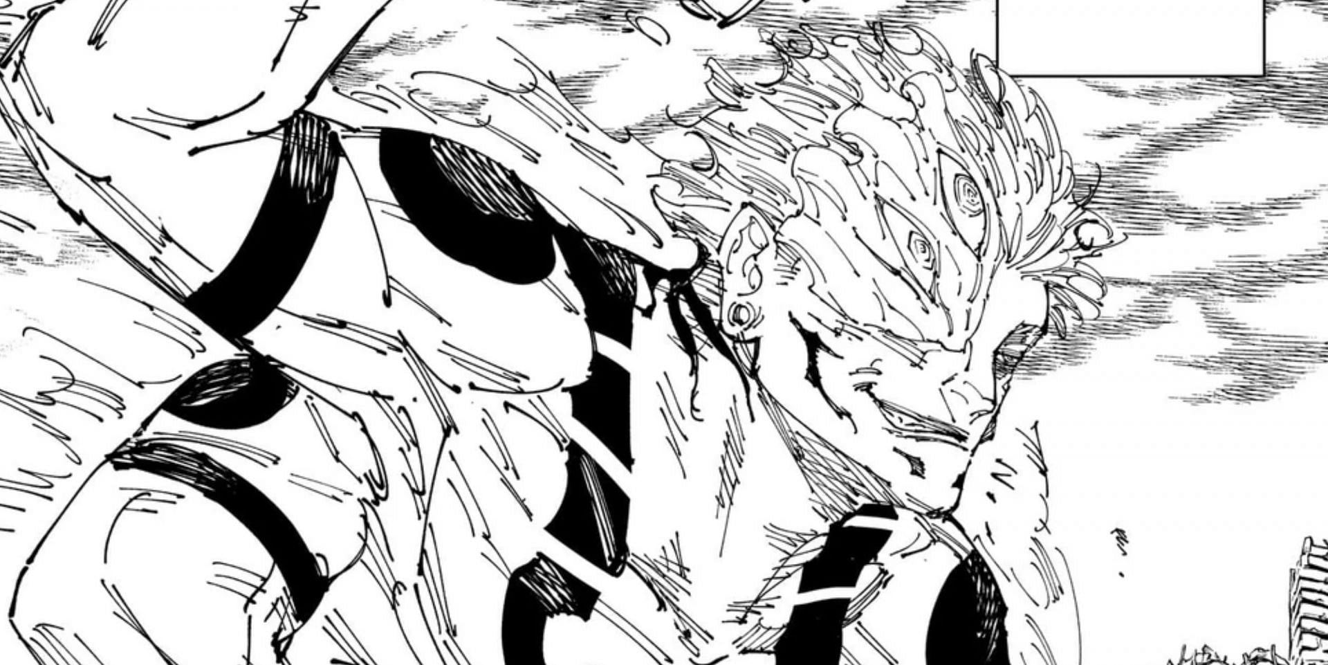 Sukuna as seen in manga (Image via Shueisha)