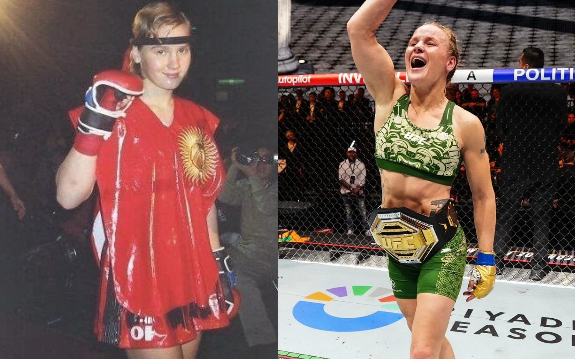 Valentina Shevchenko shares pictures of her MMA journey [Images courtesy: @bulletvalentina on Instagram]