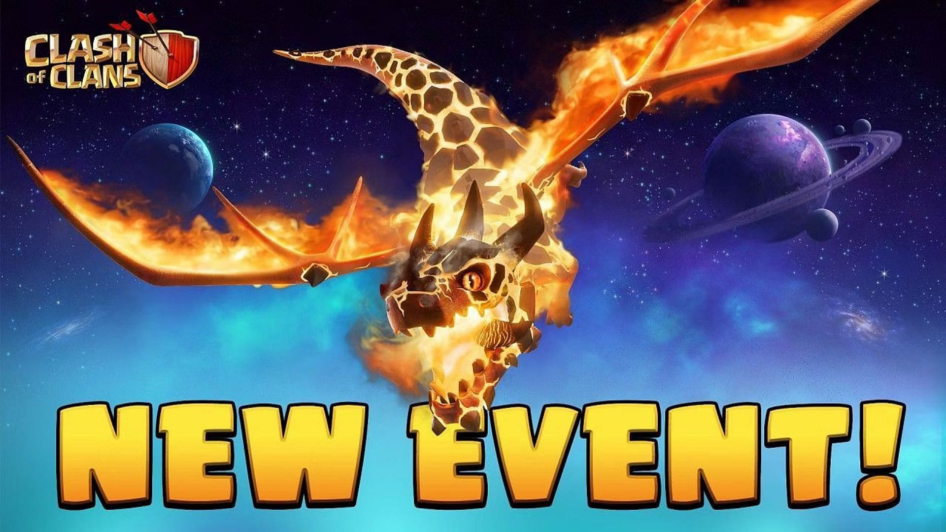 Super Dragon in Clash of Clans (Image via Supercell)