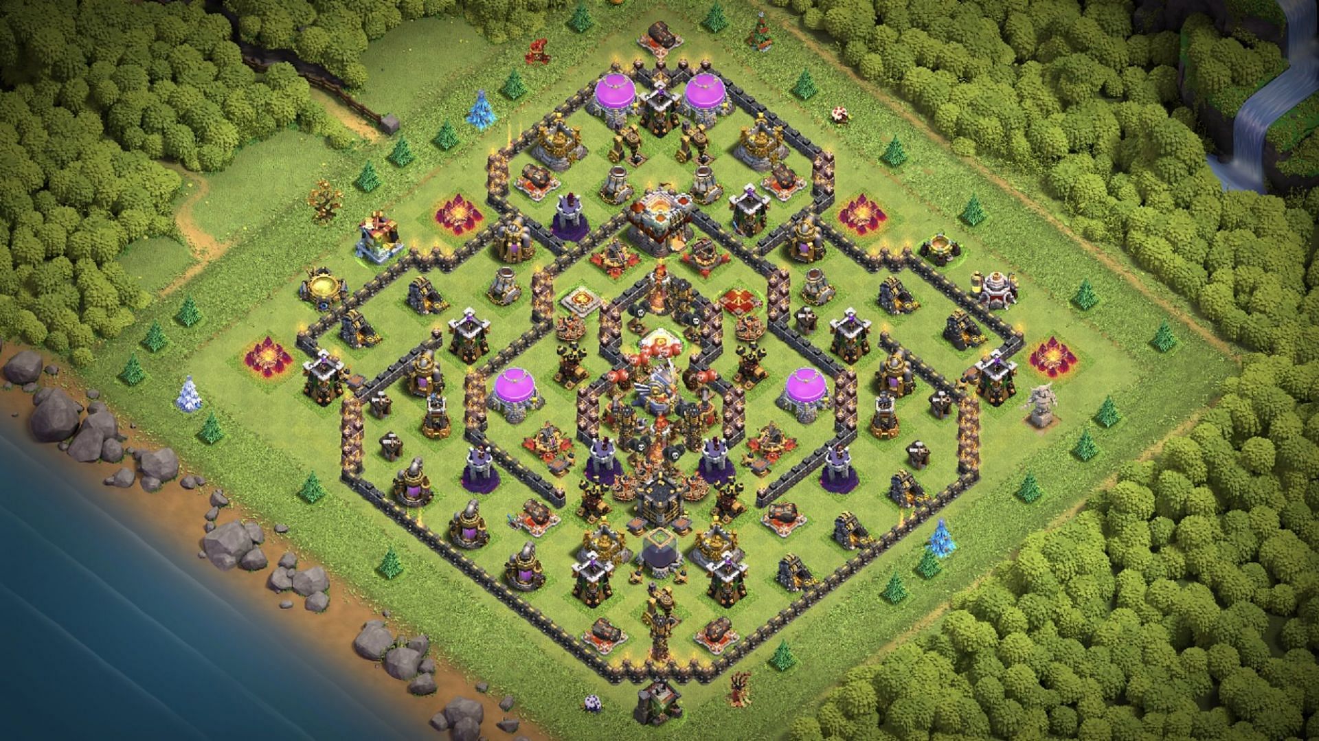 Anti-3 Star Hybrid base (Image via Supercell)