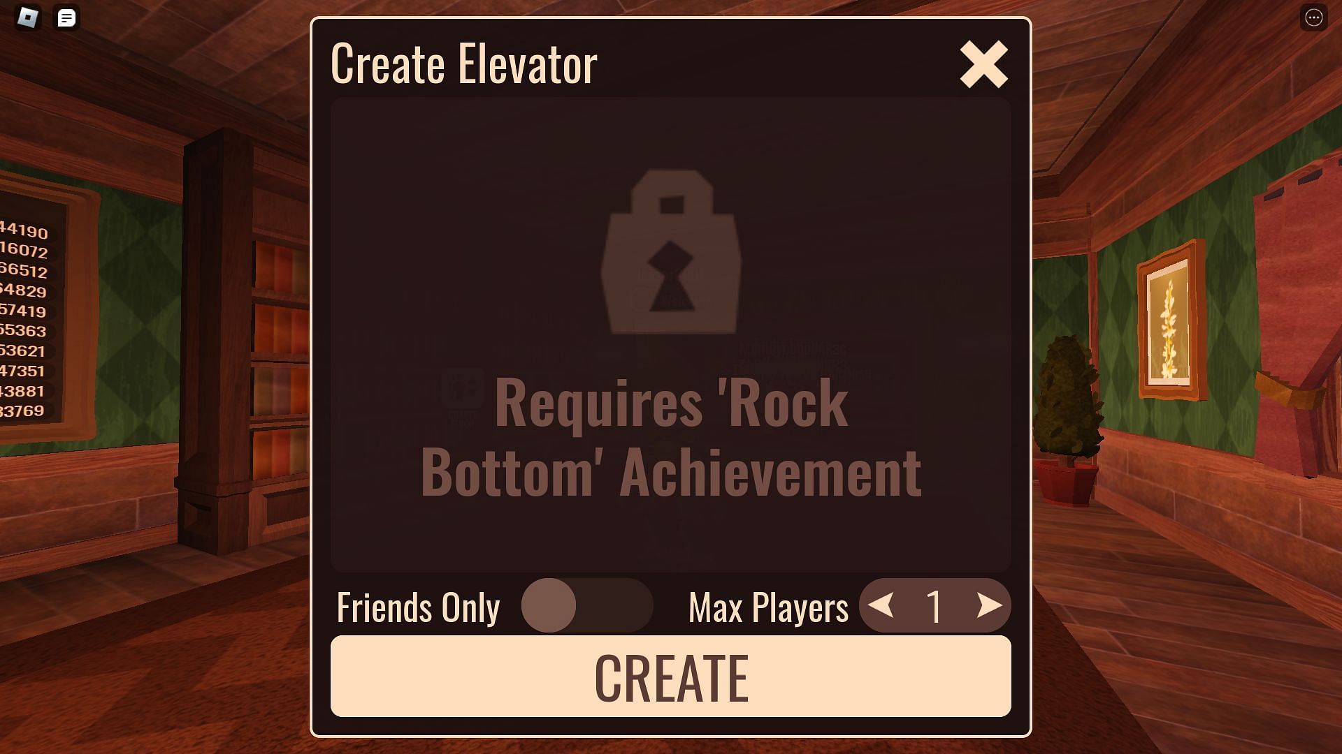 Complete Floor 1 (Hotel) to get this badge (Image via Roblox)