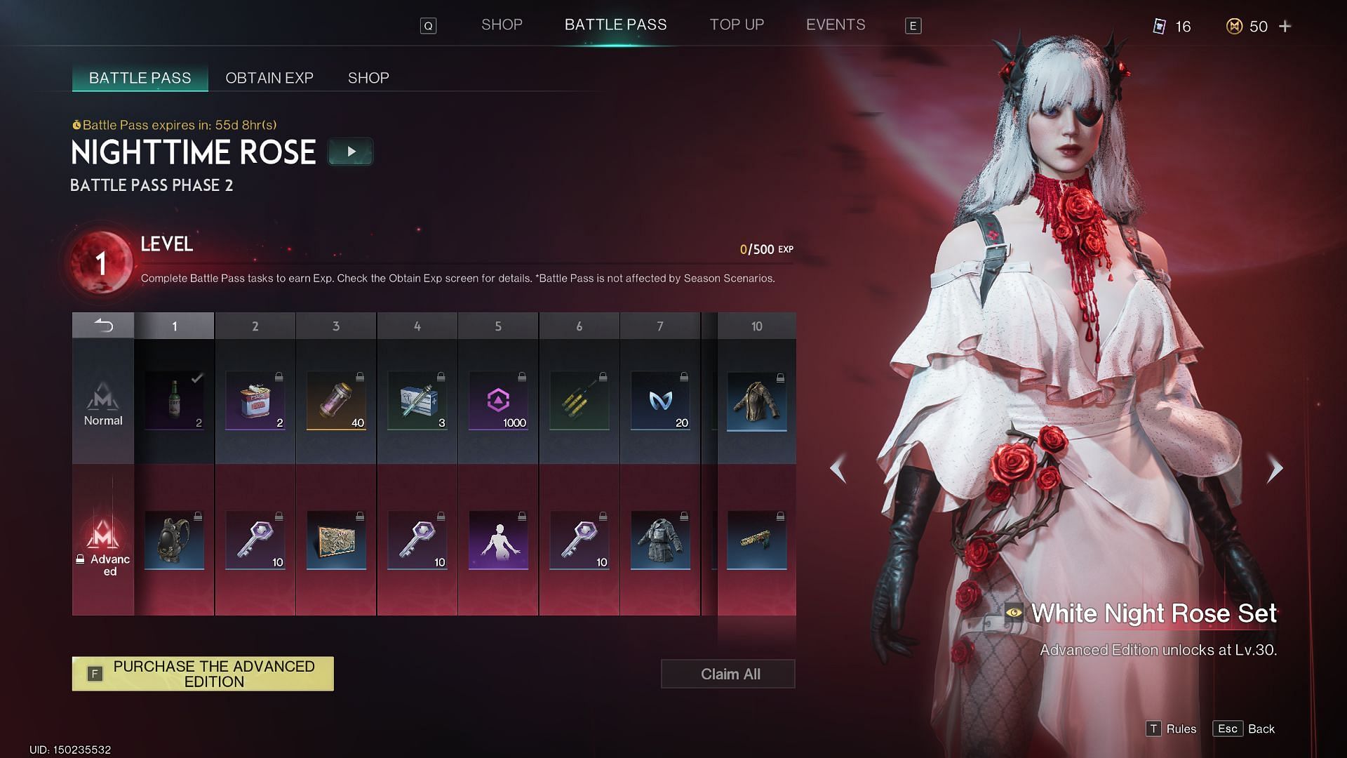 You can unlock some beautiful outfits in the Battle Pass Advanced (Image via Starry Studio)