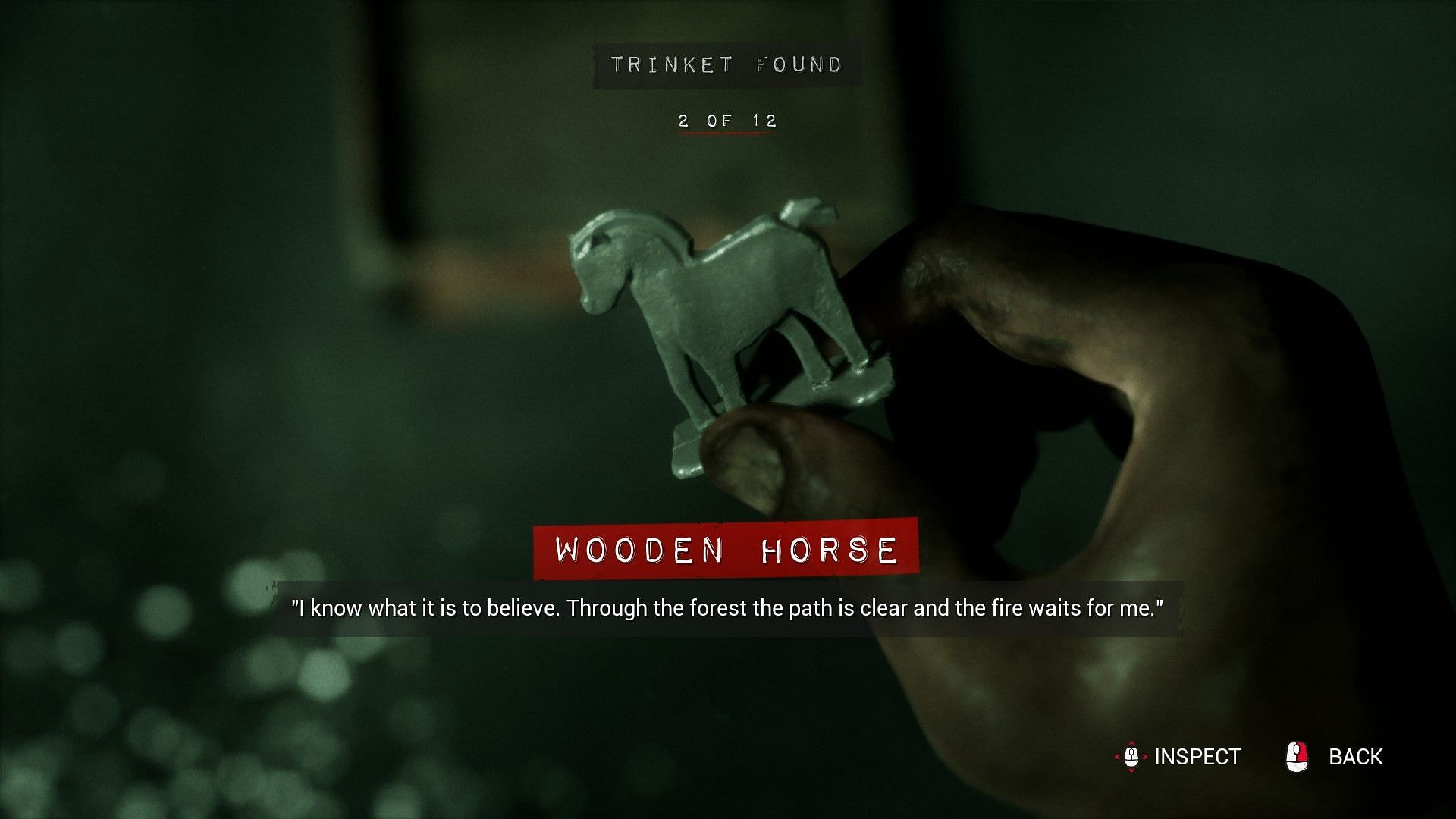 Find the wooden horse here (Image via Supermassive Games)